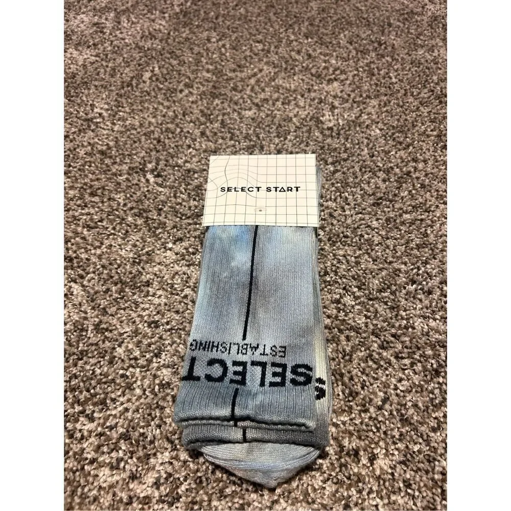Select Start tie dye crew socks C27-23